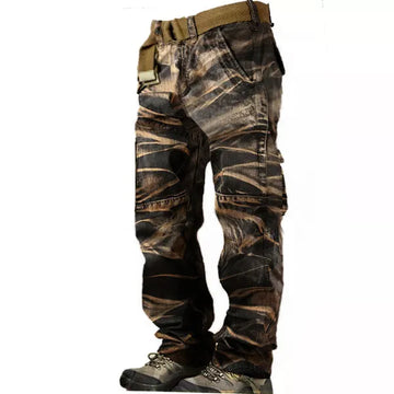 Men's Vintage Distressed Washed Jeans